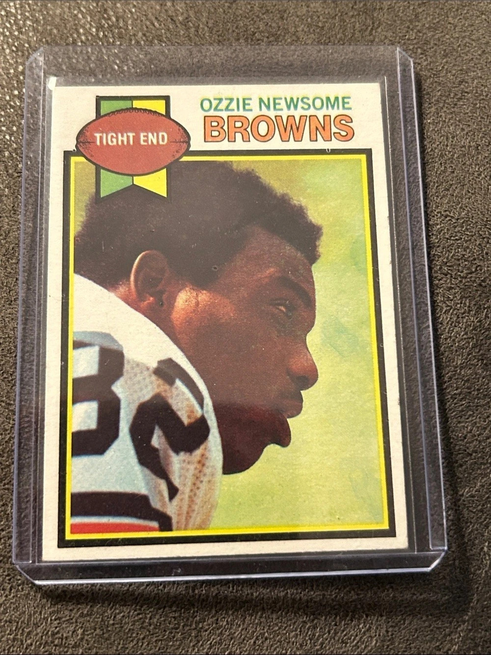 1979 Topps Ozzie Newsome RC #308 Cleveland Browns HOF